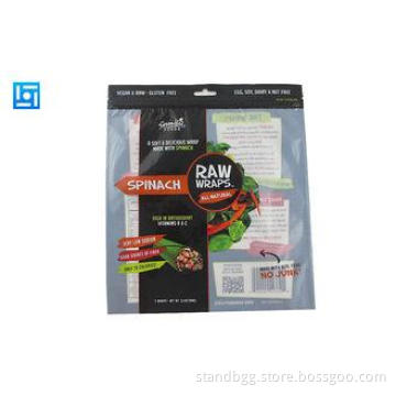 Vegitable Transparent Platic Printed Laminated Pouches Bags